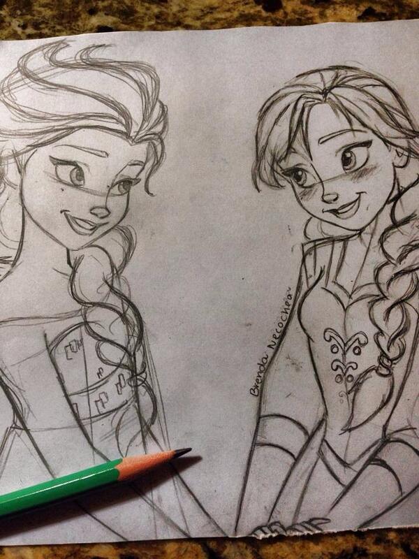 Elsa___Frozen's tweet photo. Sister🎀 http://t.co/AUaYB1nk1c