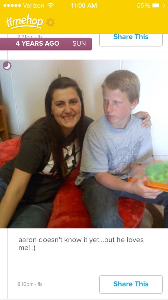 AlyssaGergins's tweet image. @aaroshack four years ago yet still true 😉 #imsorry #iwasweird