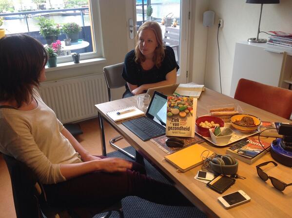 Bezig voor <a href="/congres020/">Emile.nu Congres 020</a> , net #ziek van #gezondheid besproken van <a href="/idevisch/">Ignaas Devisch</a> . Denken jullie mee op 14 juni?