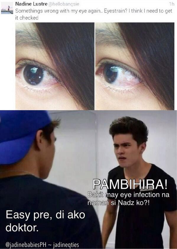 jadinebabiesPH's tweet photo. Another 'Pambihira' Meme of James Reid😆✌️. -Nix http://t.co/CXDvCpFPLW