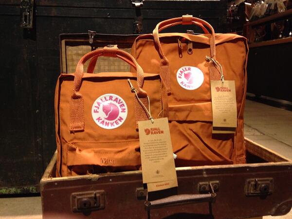 Fjallraven Kanken bags 