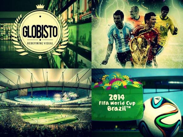 Globisto's tweet photo. Globisto going to bring the coverage of world's greatest sporting tournament : FIFA World Cup 2014. #FIFA #Brazil http://t.co/4Yf9Pjr0l2