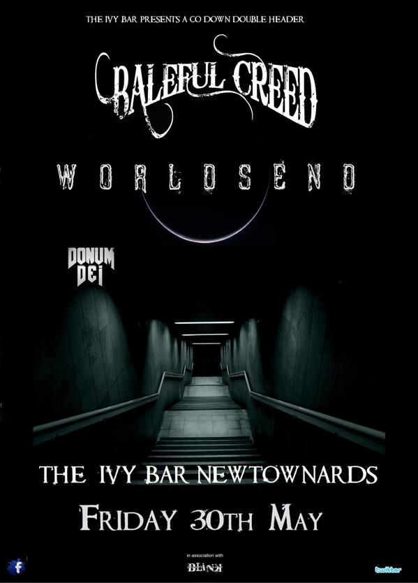 Get outta the way, there's a freight train comin! <a href="/balefulcreed/">BALEFUL CREED</a> <a href="/donumdeiNI/">Donum Dei</a> <a href="/NIrelandRocks/">NI Rocks</a> #doubleheader