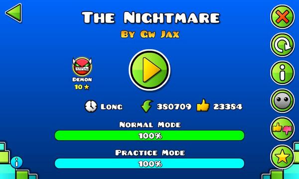 The Nightmare 100% Completo.