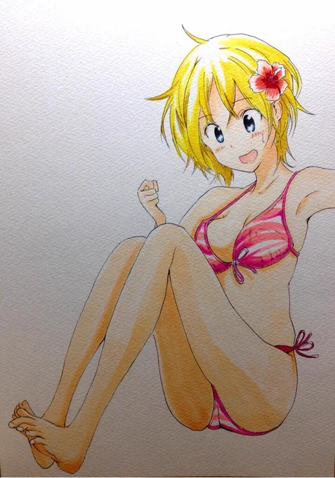 皆さんまくらちゃん知らん感じですか…?#コピック 