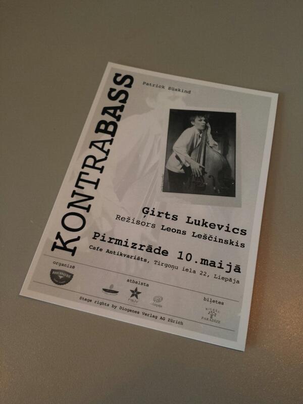 #Kontrabass. #Pirmizrāde #10maijs