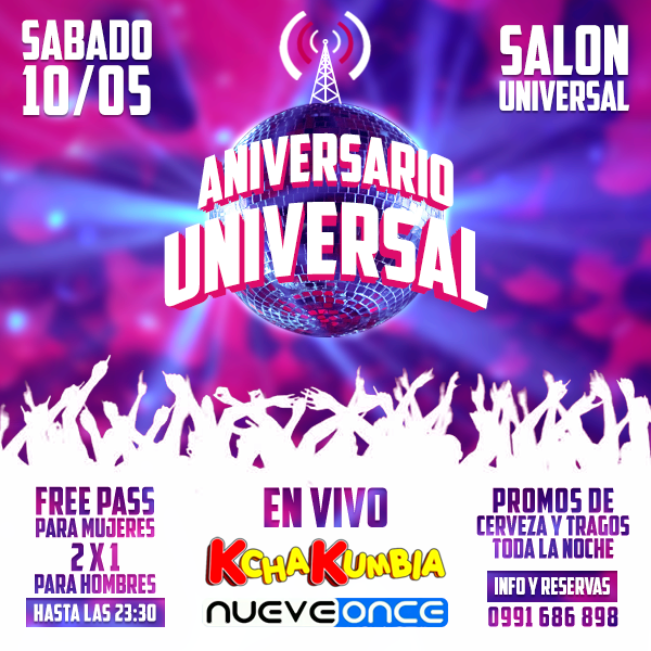 Es nuestro mes aniversario y vamos a celebrarlo a lo grande. Ya estas avisado, y no te lo podes perder