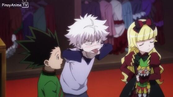 Nao Luv Killua ハンターハンターのスクショ 数日間かけて映画 緋色の幻影のキルアを載せます すみません画質悪し泣 皆さんよかったら保存して下さい 今日はここで終了 できれば拡散して下さい 出来るだけ多くの方に保存して頂けたら嬉しいです