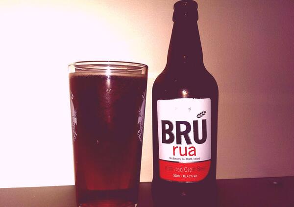 Craft beer of the week is <a href="/BruBrewery/">BRÚ Brewery</a> Brú Rua - perfect for the long wkend  at Grainne Ale buff.ly/1udmc8O
