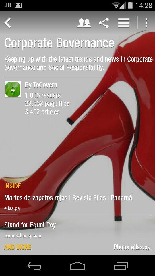 Thanks to everyone for taking bit.ly/CorpGovMag beyond 1,000 readers!
#CorpGov #WomenOnBoards #Diversity #Risk