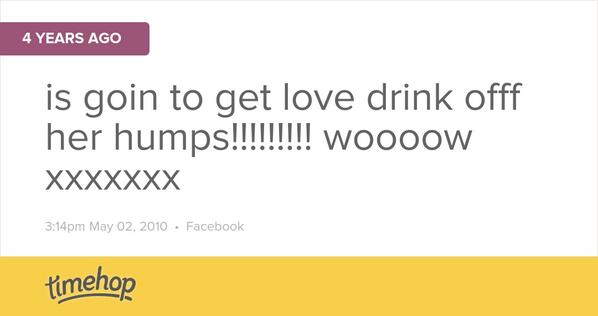n_smith88's tweet photo. Exactly 4 years ago today! (via @timehop) http://t.co/w5H2eTF16H http://t.co/5yDyiV8EXR