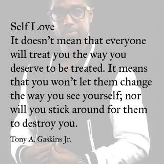 TonyGaskins's tweet photo. Self Love!! http://t.co/45dwdSwjEu