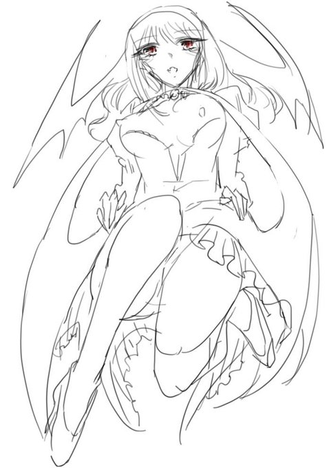 ただのモリガンやこれ 吸血鬼ってほとんど人間と変わらんしどしよ… 