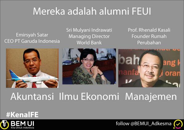 BEMUI_Adkesma's tweet photo. Ya, mereka adalah alumni Fakultas Ekonomi UI #kenalFE http://t.co/VIRM2Gus0w