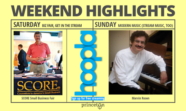 PrincetonPL's tweet photo. Big help for small biz; modern music; free streaming (and more) this weekend. http://t.co/N8IL8ocqi4 http://t.co/vroSbZLT5D