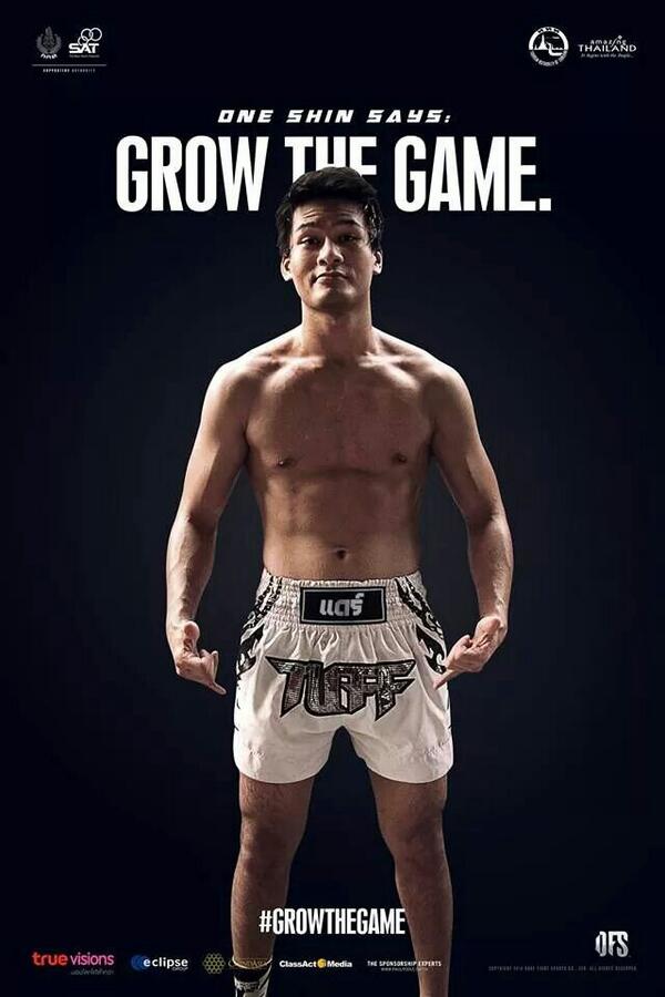 DareFightSports's tweet photo. One Shin says: "GROW THE GAME" - DFS 
#GROWTHEGAME http://t.co/5OhL6edovH