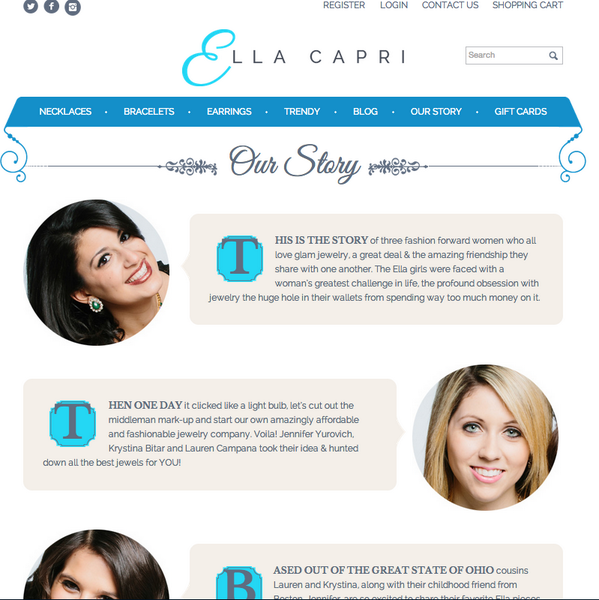 DarCaldwell's tweet photo. @shopellacapri The site and products look amazing! http://t.co/MU3s1I1jos