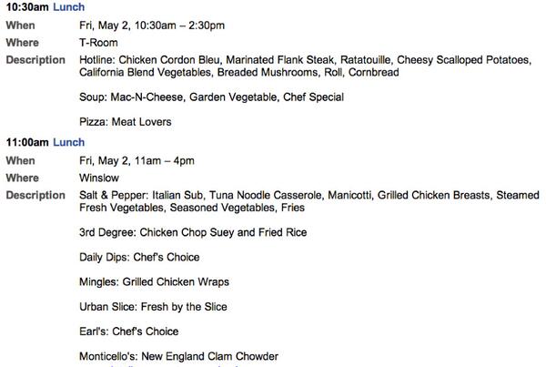RacerDining's tweet image. Check out what's for Lunch! Enjoy!