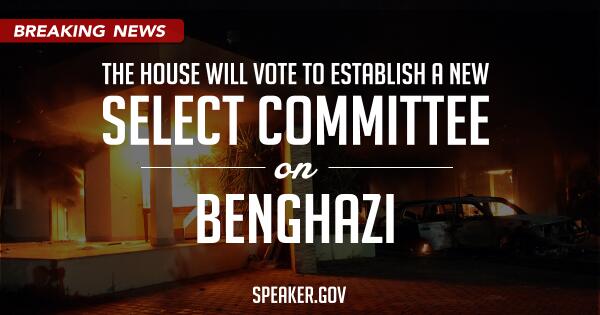 Select committee on Benghazi to get vote in the House - Trey Gowdy to lead?