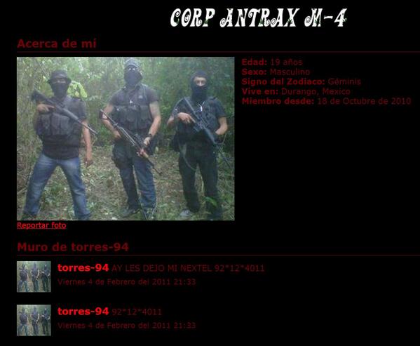 InformaTV_'s tweet photo. .@luism_abogado mostró foto de "pandilleros salvadoreños" con armamento militar.La foto data de 2010 en blog mexicano http://t.co/ZHsQfU2AKo