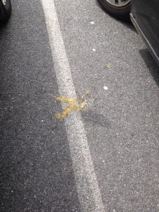 My mom and I were making puns on the way to the store. Mom opens her door and there's a broken egg. Yolks<a href="/tag/nofiltershow"class="tags"><span>#nofiltershow</span></a>