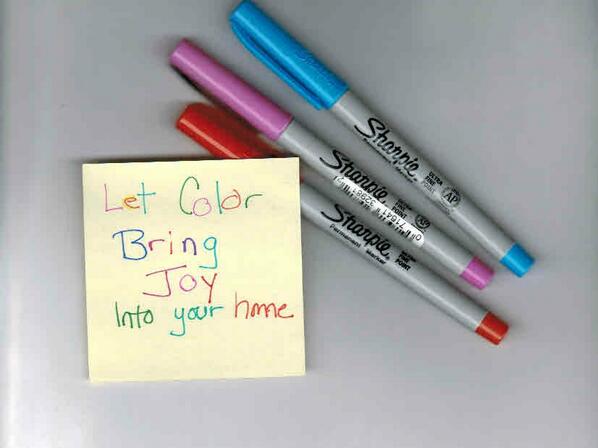 EpiphaniesInc's tweet image. Colorful Joy Note by a colorful #Artist! via @myjoynote MT @EthelHills: Here's #myjoynote  #NH #art