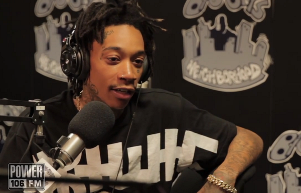 MonsterProducts's tweet photo. .@wizkhalifa checked into @BigBoy's Neighborhood to dish about his latest album 'Blacc Hollywood'. #MonsterNPULSE http://t.co/SE3BX8RWXd