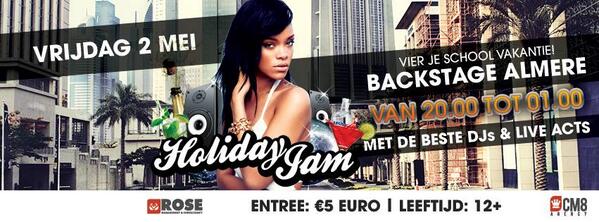 Backstage Almere tweet media