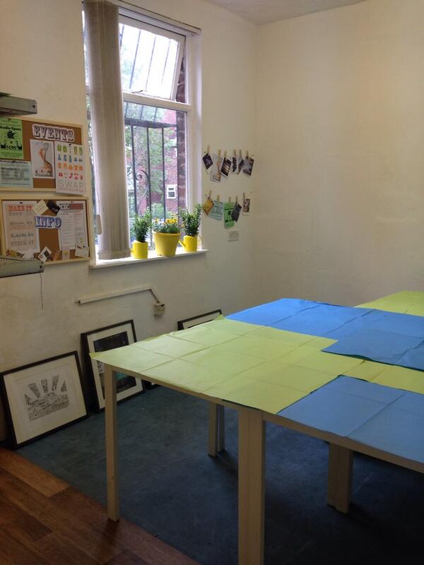LcdcGallery's tweet photo. Our workshop space! http://t.co/Nx9KI6ARPl