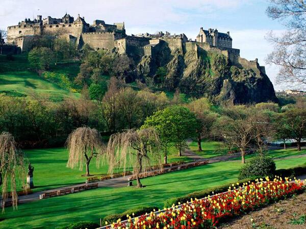 Preciosa foto de la ciudad de Edimburgo, en Escocia.