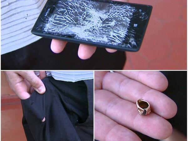 lovatosourpatch's tweet image. “@HorrorPicx: Cell phone stops bullet and saves man's ass in Brazil. Yes, it was a Nokia. ~~ http://t.co/GTEJeVVgXh”
