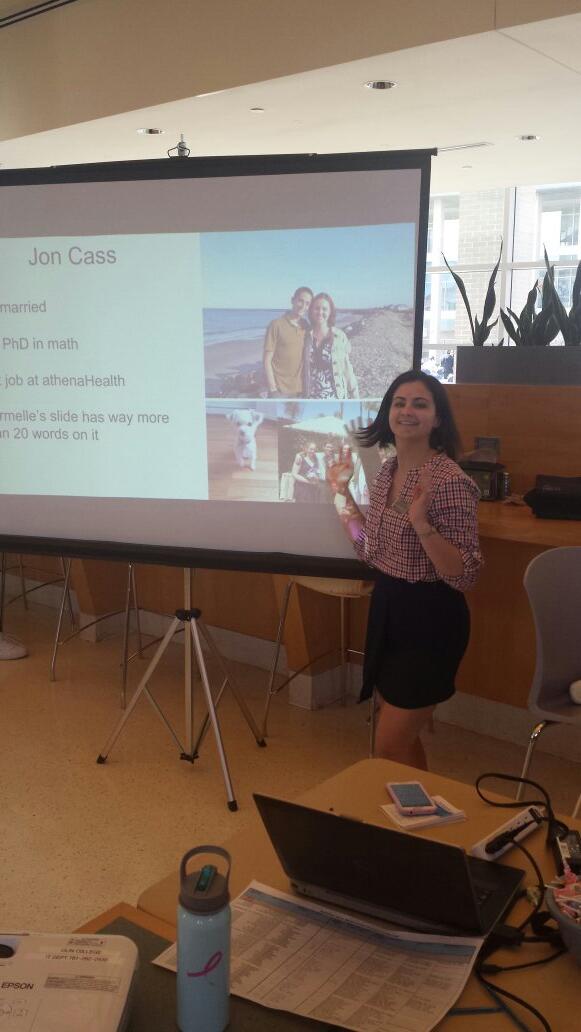 Introduction slides from ~20 percent of the alumni! Thanks David Gaynor and the class reps for pulling this together