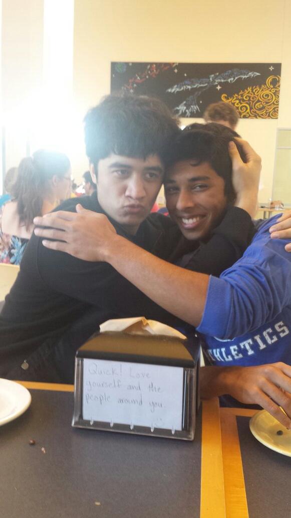 Quick! Love yourself and the people around you #napkinholder #buildday