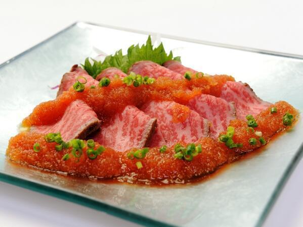 Bishoku_'s tweet photo. 牛たたき(おろし��ン酢) https://t.co/1uOohxqiHQ