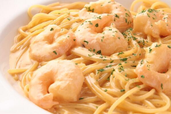 Bishoku_'s tweet photo. えびクリームパスタ https://t.co/LwZjqZ99Bz
