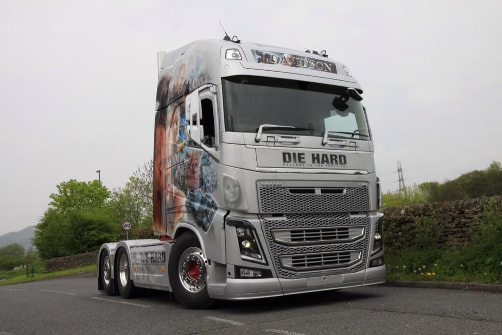 J. Davidson on Twitter "Another pic of our new Volvo Die Hard truck