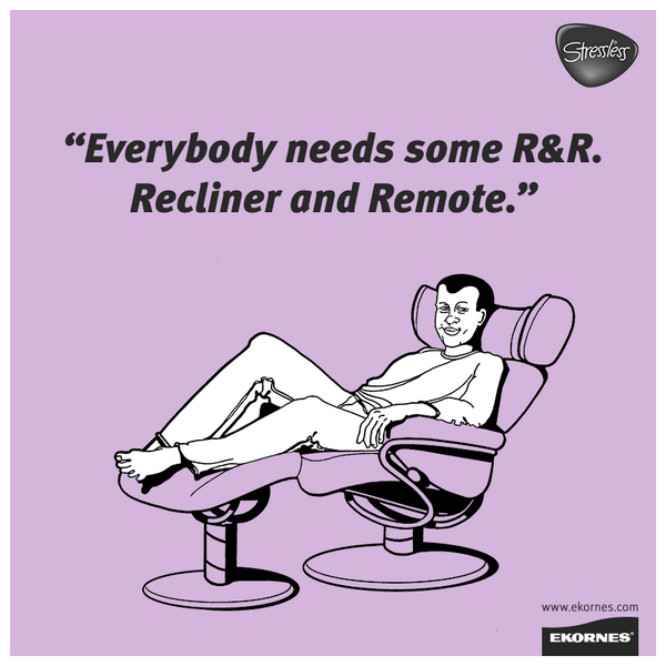 StresslessUS's tweet image. Here’s to hoping everyone gets some R&amp;amp;R this weekend! #Stressless
