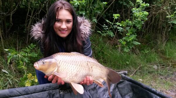 “<a href="/carpcoach/">Michael Salisbury</a>: <a href="/MrCrabtree/">Mr. Crabtree</a> 1st time fishing today for this young lady, she loved it! ” splendid!