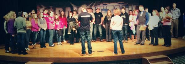 iCoreyWarren's tweet image. Im lovin the responses from my PHS students! Where are you at DHS!? Tweet about your experiances with the #OKprogram!