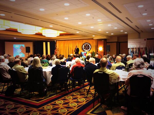 LaineHendricks's tweet image. Excited to spend time w/ fellow @Rotary peeps at the #District5150 Conf. Kudos to DG Eric Schmautz: job well done.