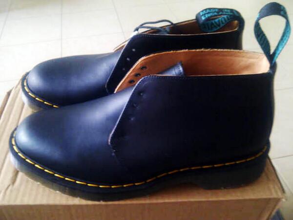 SOLOVAIR Chukka Black. harga: 1.550 size: 39 &amp; 42. New+Box. made in ENGLAND. SMS/WA: 085720008777