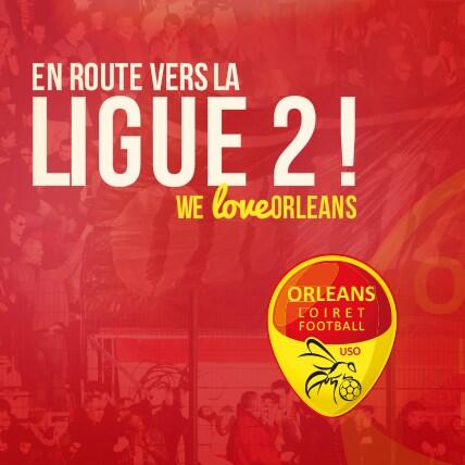 US_Orleans's tweet photo. ON EST EN LIGUE 2 #TeamUSO #USOPFC http://t.co/ppSfdAAmIb