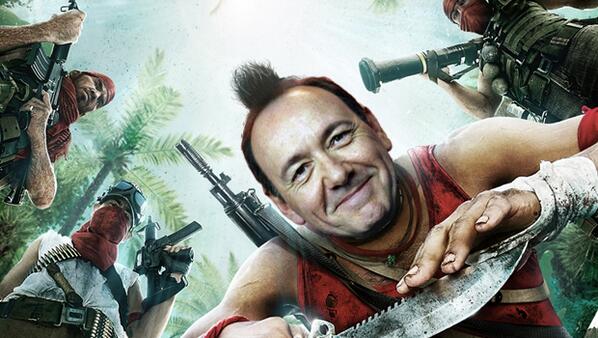 GamesRadar's tweet image. Kevin Spacey makes every game better. Here's proof: ow.ly/wqiUj |  @KevinSpacey