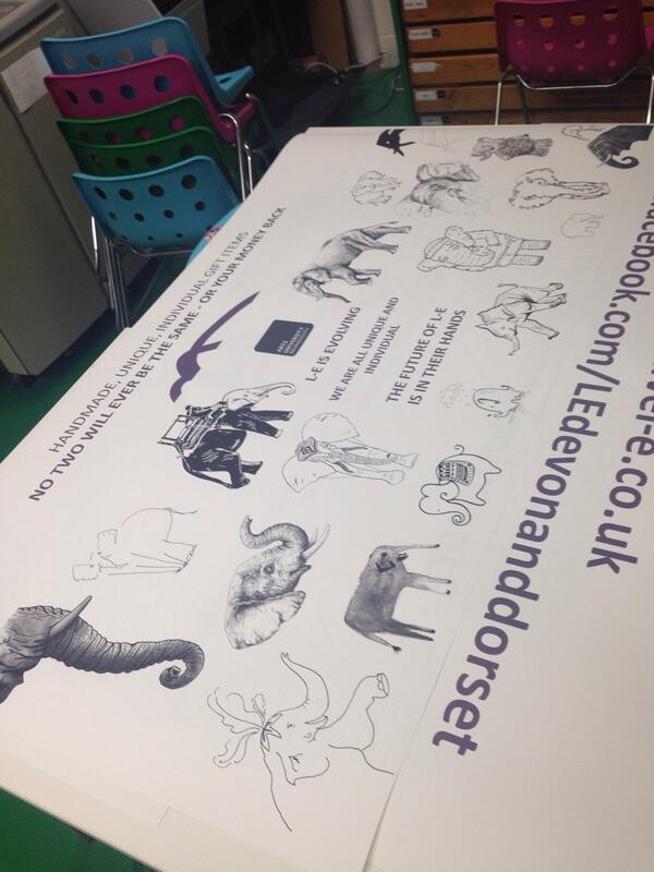 onlyoneLE's tweet image. Getting our stands printed for our competition on Wednesday!