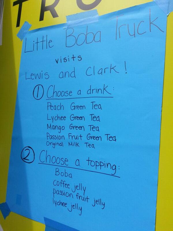 Tammy_Ko's tweet photo. So much love for Boba tea!! @littlebobatruck http://t.co/Ry9OTMJXv0