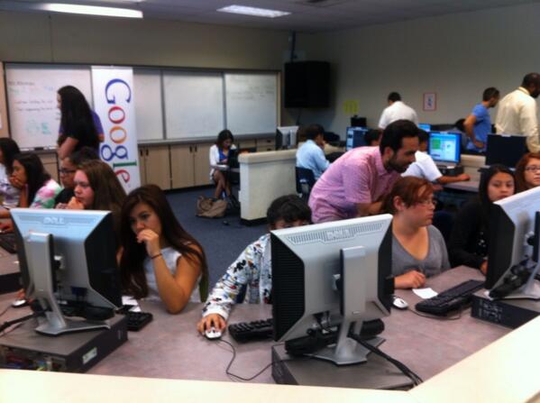 HHFoundation's tweet image. Our @Google #CodingJam at Silver Creek High School is in full swing! These students are learning coding skills.