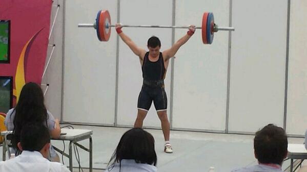 RodrigoAznar's tweet photo. “@Universo_Dep: #Halterofilia Alan León le da la 2da medalla de oro a la Uady en la @UNBUAP2014, al levantar 273 kg. http://t.co/pQE4MNF5BX”
