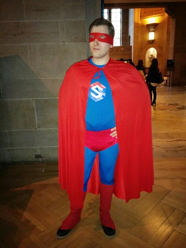 scopify's tweet image. Best superhero ever! RT @ROMtoronto: #FNLROM is thrilled to introduce Scopify Guy! @scopify