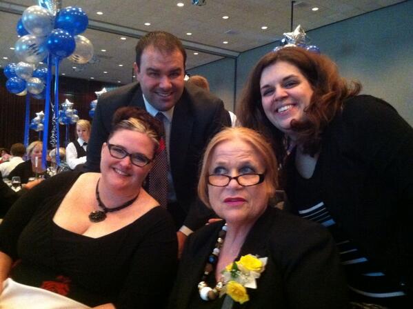 Congratulations Dr. Ramstad best principal ever so surprised to see you in black today #kaneeoy14