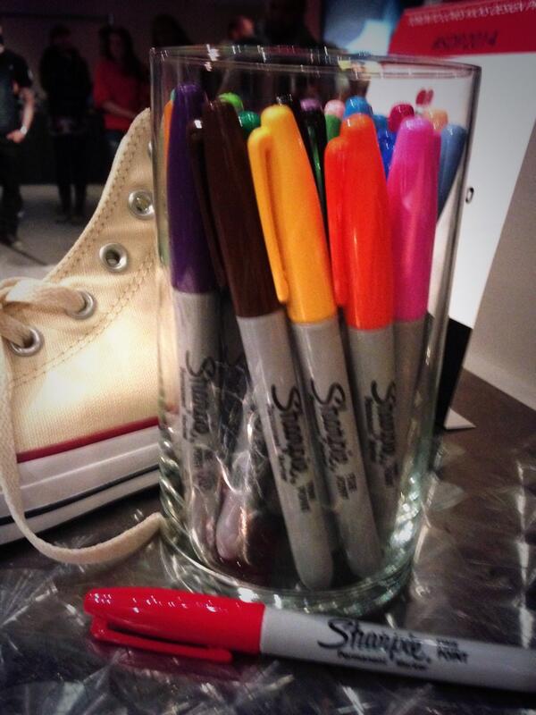 SharpieCanada's tweet photo. It's about to go down. Sharpies up! #SDP2014 http://t.co/bcVFMLA5hv